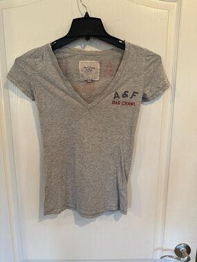 Abercrombie & Fitch lobster WALK IN CRAWL HOME y2k vintage tee T-shirt XS